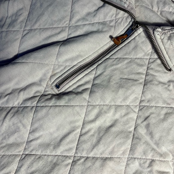 Light purple women’s sweater with zip - Picture 2 of 4